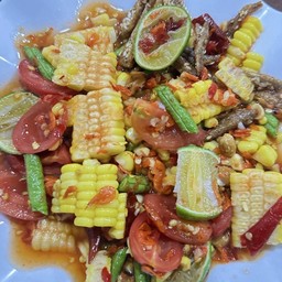 ส้มตำข้า้วโพด 70 บาท