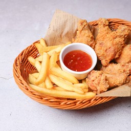 ไก่ทอด กับ เฟรนฟราย