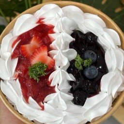 เค้กถังสตอเบอร์รี่+บลูเบอร์รี่