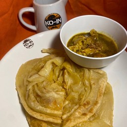 โรตีแกงไก่+แป้งตบนุ่ม