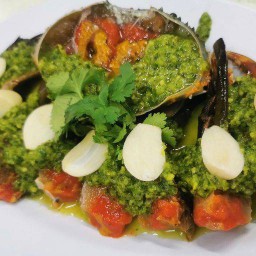 ปูทะเลไข่ดอง ขนาดกลาง 2 ตัว