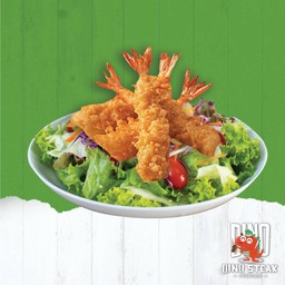 สลัดกุ้งทอด