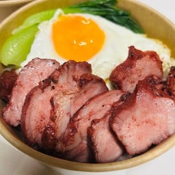 MonSter Pork ข้าวสันคอ/ไก่ย่างไฟ น้ำจิ้มรสเด็ด