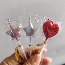 เทียนดาว หัวใจคละสี