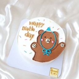 แบร์แบร์ (ระบุข้อความหน้าเค้กได้)