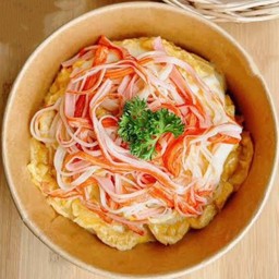 ข้าวไข่ข้นปูอัด