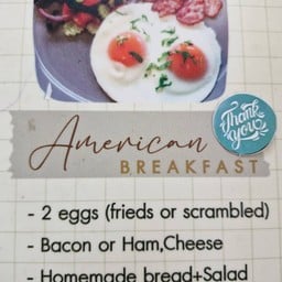 American breakfast