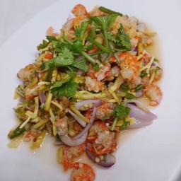 ยำกุ้งแห้ง