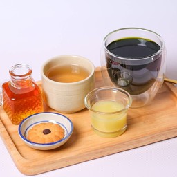 ชาเขียวน้ำผึ้งมะนาว