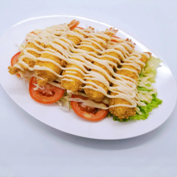 กุ้งทอดครีมสลัด