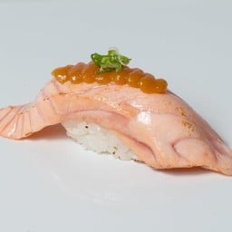 Salmon Aburi Miso Sushi