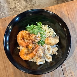 ข้าวแห้งทะเลทอดกรอบ