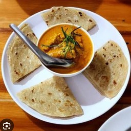 โรตี 1 แผ่น +แพนงไก่