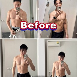#รีวิวลดขนาดหน้าอกผู้ชาย #หมดปมเรื่องหน้าอก เคยมีช่วงที่ออกกำลังกายหนัก แต่นอกจา