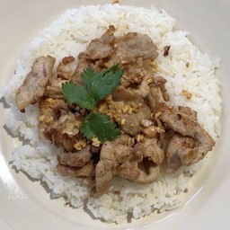 ไก่ - ทอดกระเทียม