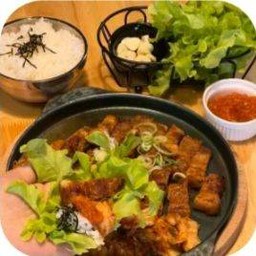 เซทข้าวหมูเกาหลี ชุดใหญ่