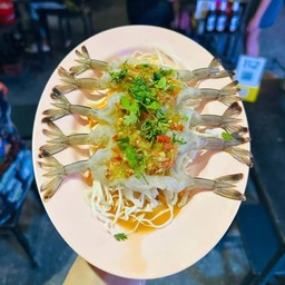 กุ้งขาว แช่น้ำปลา