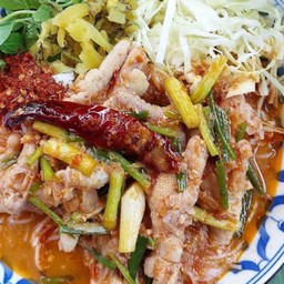 ขนมจีนน้ำยาป่า