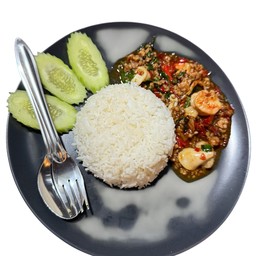 ข้าวกะเพรารวม