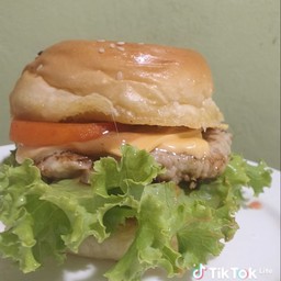 ดับเบิ้ลชีส เบอร์เกอร์ไก่