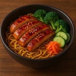 บะหมี่หน้าไก่เทอริยากิ
