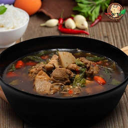 ซุปกะเพราหมูตุ๋นขุนช้าง