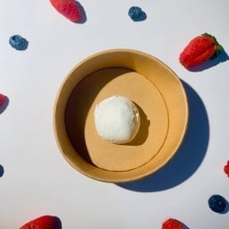 กรีกโยเกิร์ต รสธรรมดา ไซร์ M กรีก 1 ลูก เซ็ตตามใจลูกค้า ผลไม้+ ท็อปปิ้งได้ 5 อย่างงับ แถมน้ำผึ้งงับ