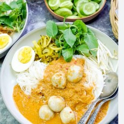 ขนมจีนน้ำยากะทิ