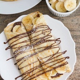 Crepes นูเทลล่า กล้วย