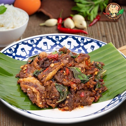 กะเพราเนื้อ KOBE ตุ๋น (กับข้าว)