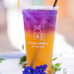 ชาเขียวมะลิอัญชันมะนาว