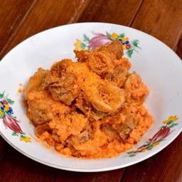 หมึกกรอบซอสไข่เค็ม