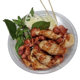 📌ของทอดกับผักสดราดน้ำจิ้มฉ่ำๆ🥬
