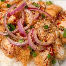 Spicy Chicken Salad With Rice