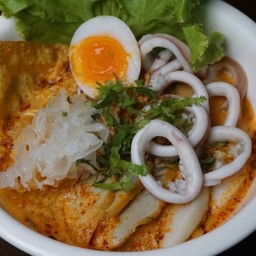 ก๋วยเตี๋ยวต้มยำน้ำข้นหมึก