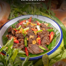 เนื้อทอดขมิ้น