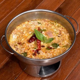 ต้มแซ่บหมูสับใส่ไข่