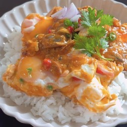 ข้าวไข่ดาวปลากระป๋อง