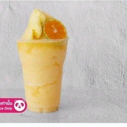 ส้ม สัปปะรด ปั่น