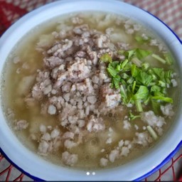 ข้าวต้มหมูสับ