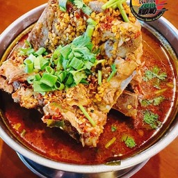 ต้มเล้ง กระดูกหมู ซุปหม่าล่า = ถ้วย