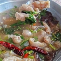 ต้มซุปเปอร์ เอ็นข้อไก่ = ถ้วย
