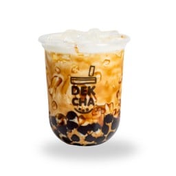 Dek-Cha เด็กชา ชานมไข่มุกลาวา ครีมชีสพ่นไฟ