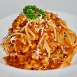 สปาเก็ตตี้โบโลเนส(เนื้อ)Spaghetti Bolognese(beef)