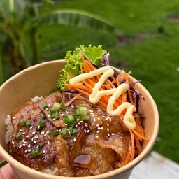 ข้าวนุ่มหมูย่างซอสเทอริยากิ