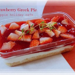 สตรอเบอร์รี่ กรีกโยเกิร์ต พาย