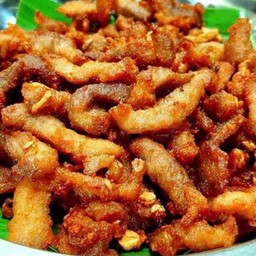 หมูทอดกระเทียม