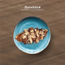 Almond choco croffle