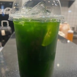 ชาเขียวแอปเปิ้ลเย็น