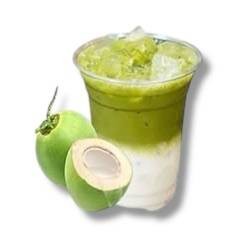 ชาเขียว มะพร้าวนมสด